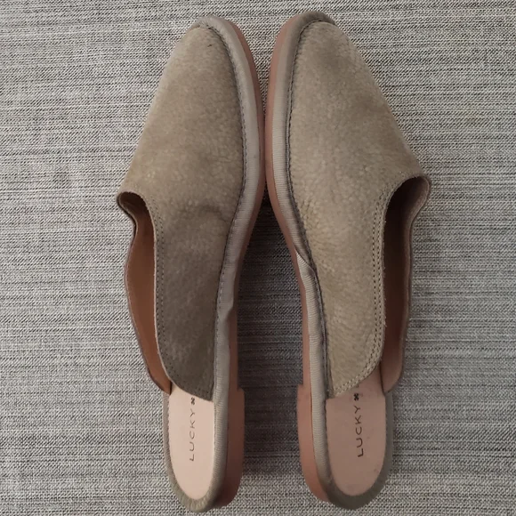 Lucky Brand Fossilzed Arvy slides - Picture 6 of 16